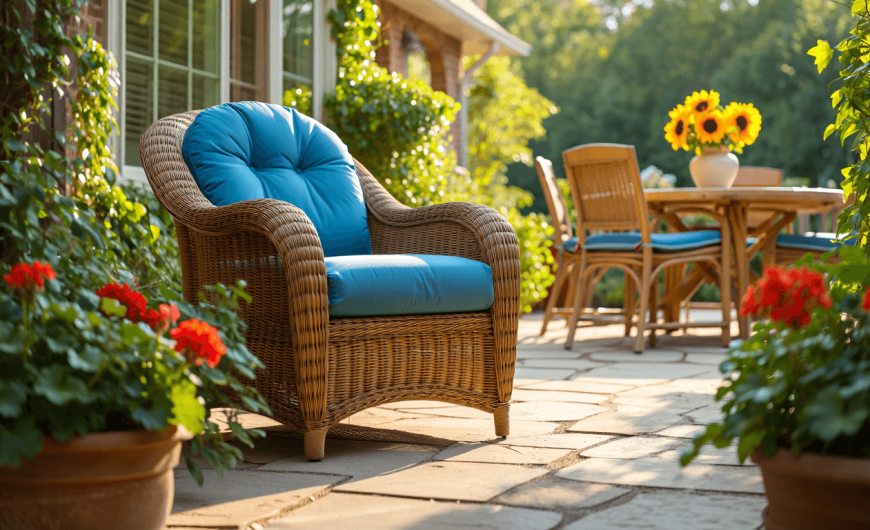 Choisir des chaises de jardin selon matériau, confort et résistance aux intempéries