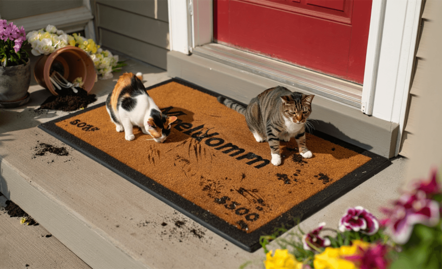Cinq remèdes de grand-mère pour éloigner les chats naturellement et sans danger