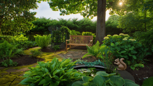 Comment aménager et embellir un jardin exposé au nord ?