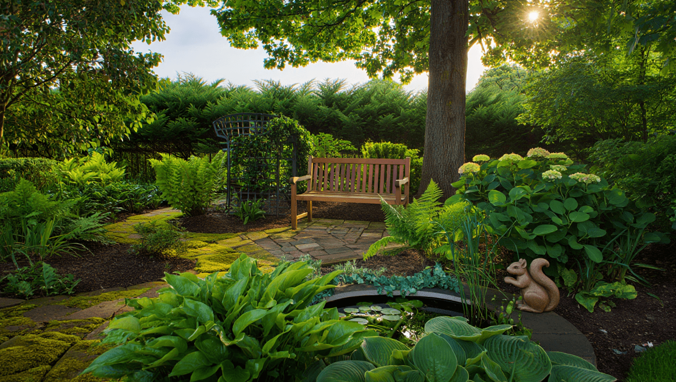 Comment aménager et embellir un jardin exposé au nord ?