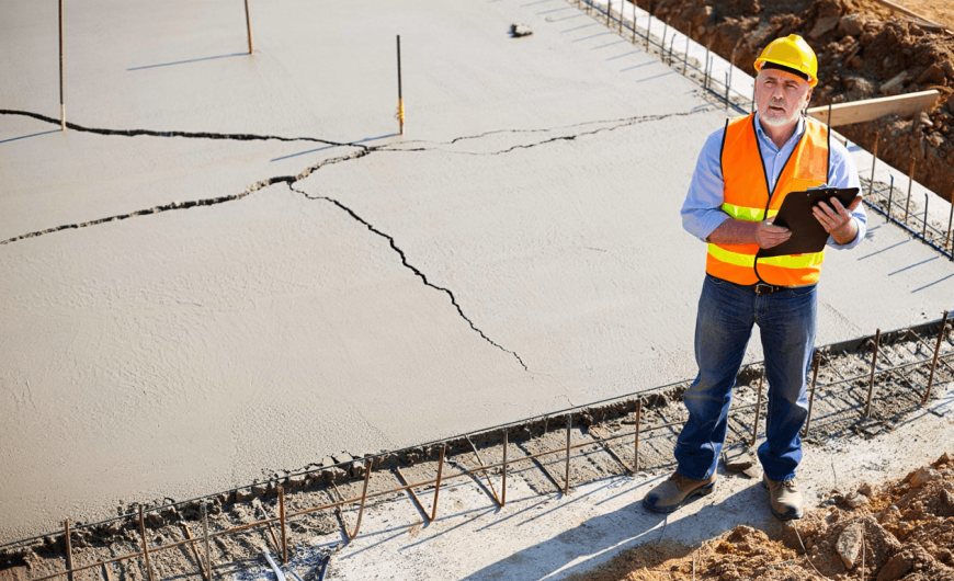 Comment éviter et réparer les fissures du béton après le coulage ?