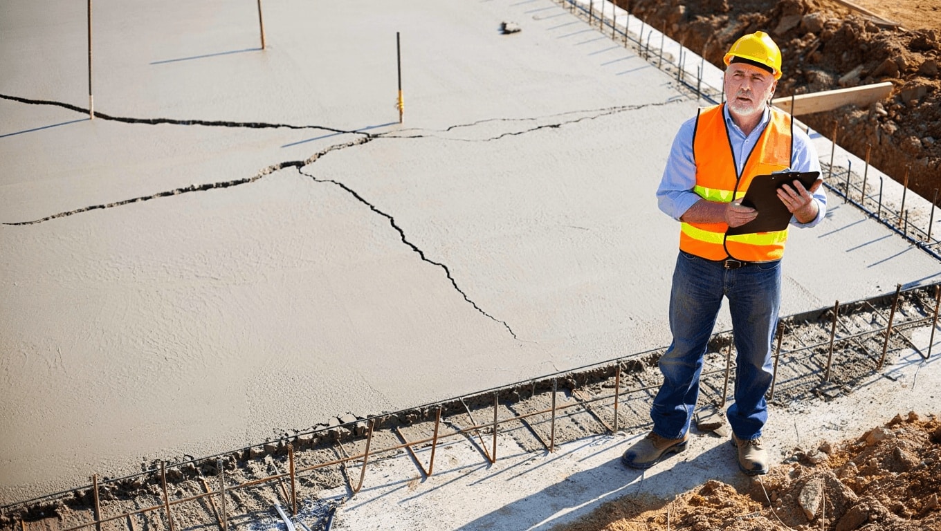 Comment éviter et réparer les fissures du béton après le coulage ?