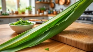 Feuille de pandanus : 5 utilisations pratiques en cuisine, jardin et artisanat